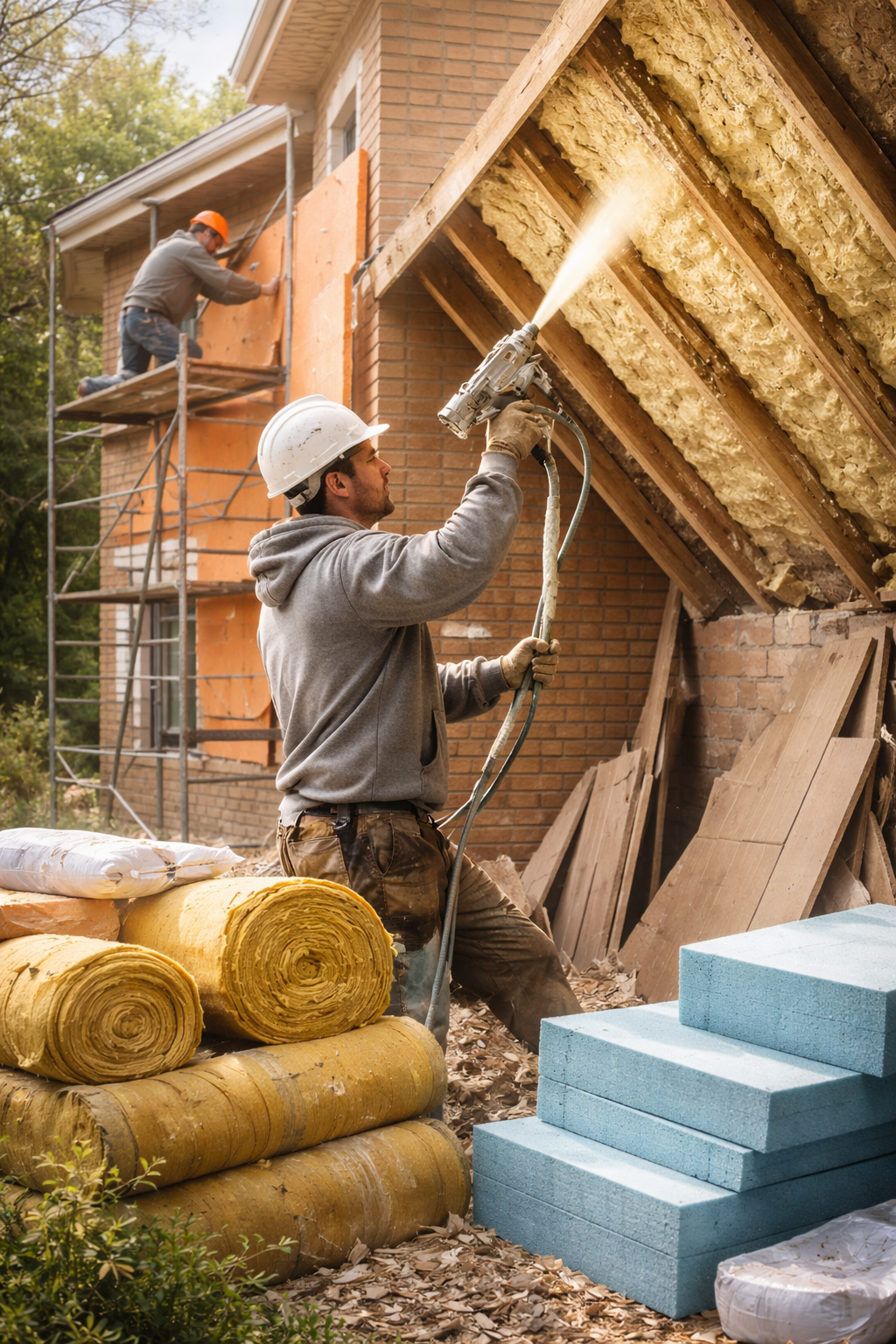 Утепление домов в Владивостоке под ключ от 4270 руб/м2 | Профессионально — ТепломастерВлд